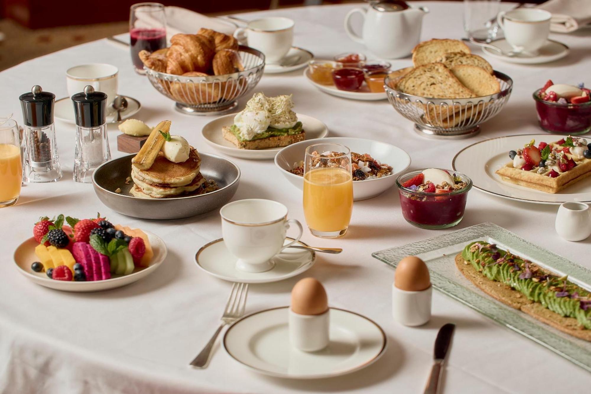 Park Hyatt Melbourne Hotell Eksteriør bilde A breakfast table at the Ritz