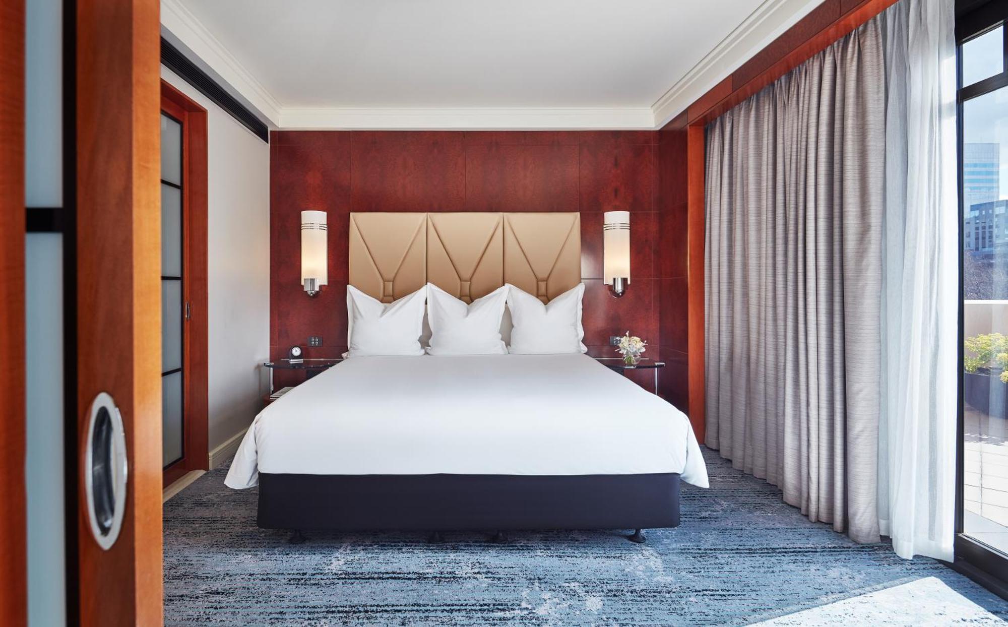 Park Hyatt Melbourne Hotell Eksteriør bilde A bedroom at the InterContinental